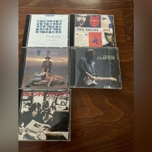Eric Clapton/Phil Collins/ Wilson Philips cds